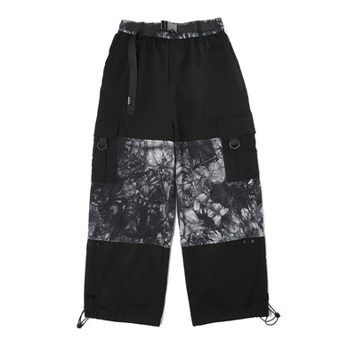 Pantalones Cargo Sueltos con Diseño Tie Dye para Hombre - Image 7