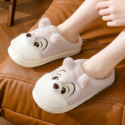 Pantuflas Cálidas con Diseño de Ardilla para el Hogar - Image 8