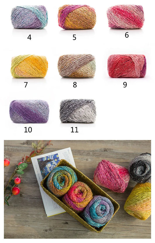 Hilo Teñido por Segmentos 100g - Colores Degradados - Image 8