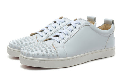 Zapatos Planos de Cuero con Tachuelas y Cordones - Image 13