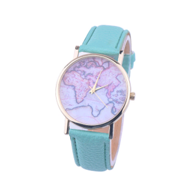 Reloj de Pulsera con Mapa Mundi - Diseño Estudiante Moderno - Image 6