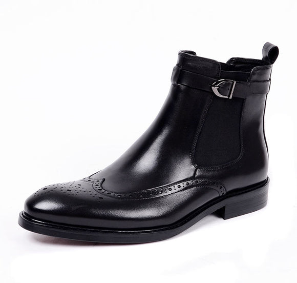 Botas Vaqueras Martin de Cuero Premium - Estilo Ejecutivo Elegante