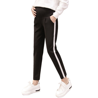 Pantalones deportivos con control abdominal y bloques de color - Image 3
