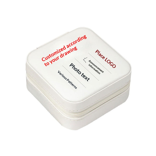 Caja de Joyas de Cuero PU con Nombre Personalizado y Diseño Floral - Regalo Perfecto para San Valentín - Image 5