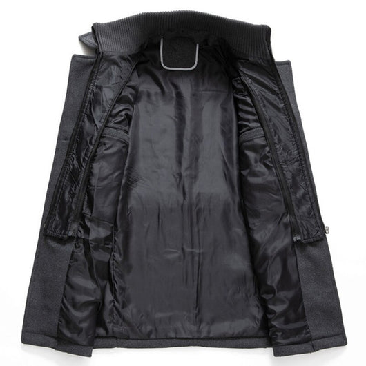 Chaqueta de Hombre Térmica con Algodón y Lana - Resistente al Frío - Image 3