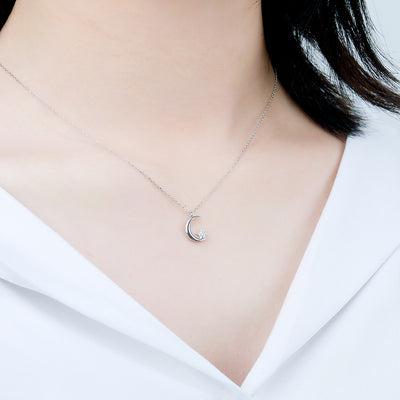 Collar de Plata 925 con Luna y Estrella - Image 4