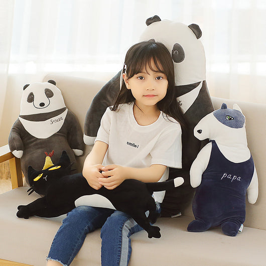 Almohada Peluche Infantil con Diseño de Animales Cartoon - Image 3