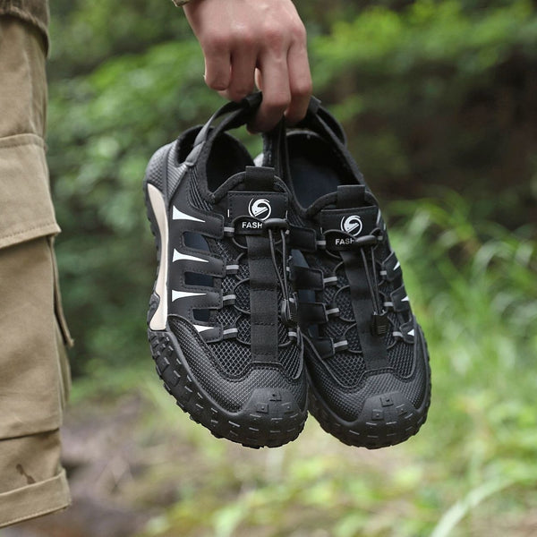 Zapatos Deportivos Acuáticos Transpirables con Malla Abierta