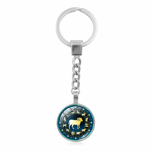 Llavero Constelaciones Zodiacales con Piedras Preciosas Finas - Image 6