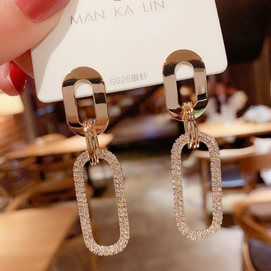 Aretes de Circonita Cubic Zirconia con Diseño Europeo y Americano de Temperamento Sofisticado - Image 11