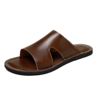 Pantuflas de Cuero para Hombre con Suela Antideslizante y Desodorante - Image 7