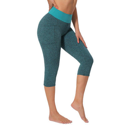 Pantalones de Yoga Cortos y Ajustados Efecto Durazno - Image 67