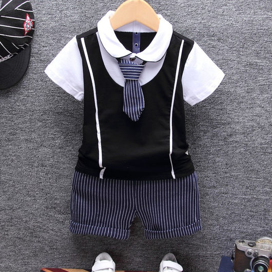 Traje Corto de Verano para Niño Estilo Coreano - Image 13