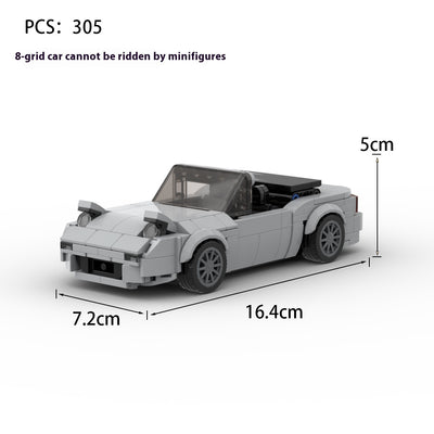 Auto Deportivo Descapotable de Juguete - Modelo de Carreras para Niños - Image 7