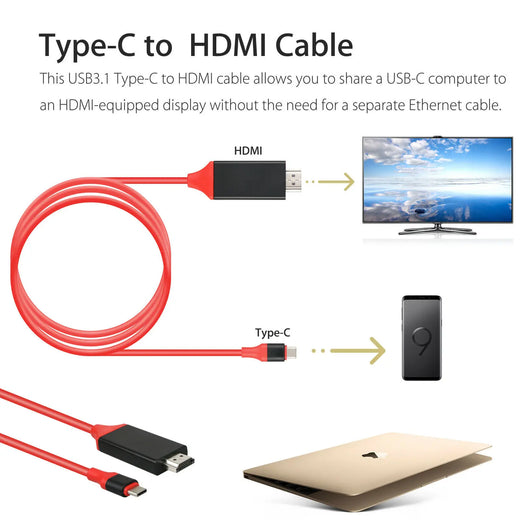 Adaptador USB-C a HDMI - Convertidor de Video - Image 17