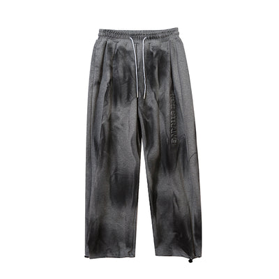 Pantalones Anchos Tie-Dye Casual para Mujer - Estilo Diablo - Image 3