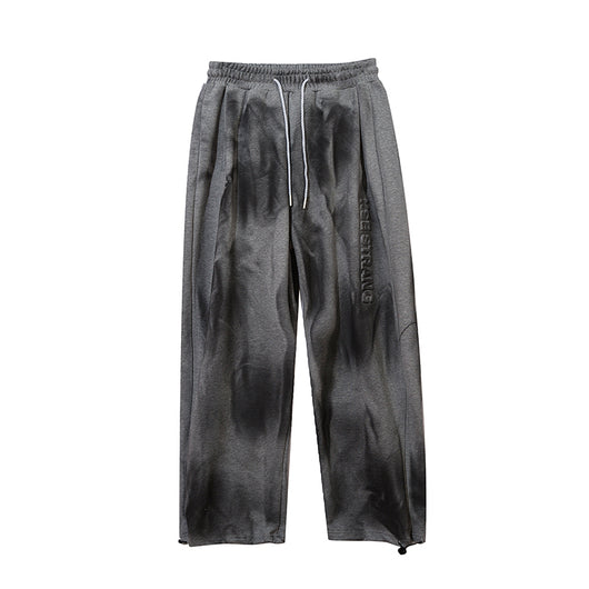 Pantalones Anchos Tie-Dye Casual para Mujer - Estilo Diablo - Image 3