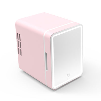 Minirefrigerador Portátil para Cosméticos y Cuidado de la Piel con Luz Integrada