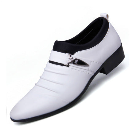 Zapatos Formales de Cuero para Hombre Talla Grande - Estilo Business Casual - Image 8