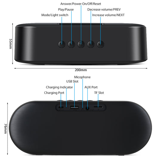 Parlante Inalámbrico Bluetooth Portátil - Image 2