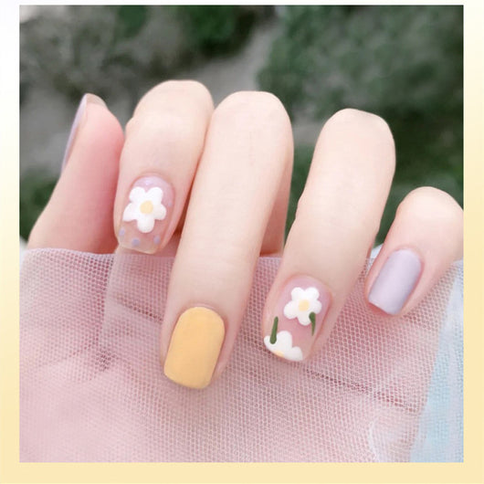 Uñas Postizas Removibles con Diamantes - Image 27