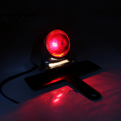Luz Trasera Tipo Lucas de Aleación de Aluminio Pulido con Electroplateado para Motocicleta - Image 6