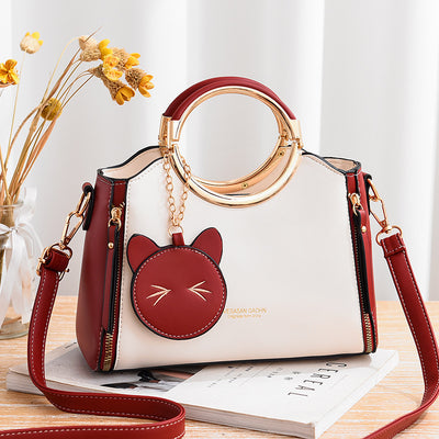Bolsa de Hombro Único con Diseño Cartoon para Mujer - Image 27