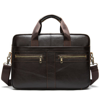 Maletín Ejecutivo de Cuero Genuino para Hombre - Portafolio Profesional - Image 10