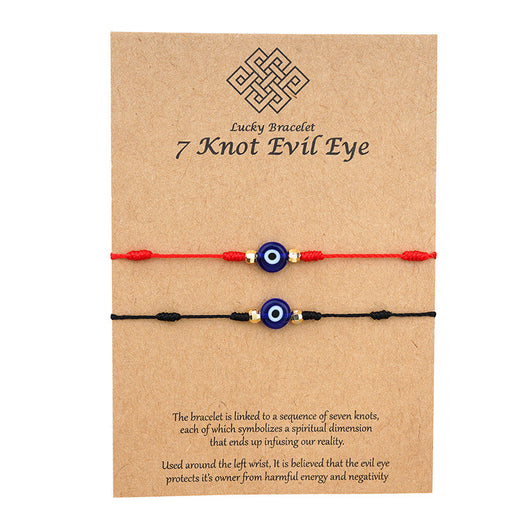 Pulsera Tejida de Pareja con Diseño Creativo Europeo y Americano - Image 3