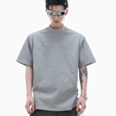 Blusa Plisada con Diseño Deconstruido y Hombro Descubierto - Image 11