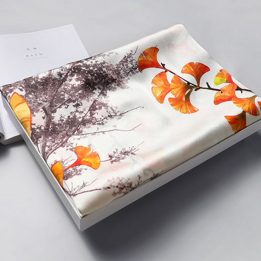 Pañuelo de Seda Estilo Cheongsam para Mamá - Versátil para Primavera y Otoño - Image 8