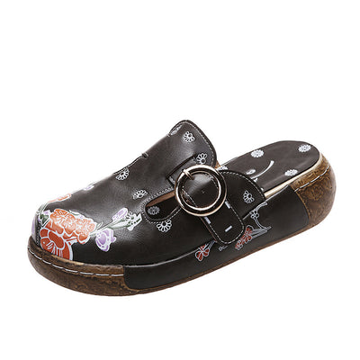Sandalias Playeras con Plataforma y Estampado - Zuecos Cómodos para Mujer - Image 7