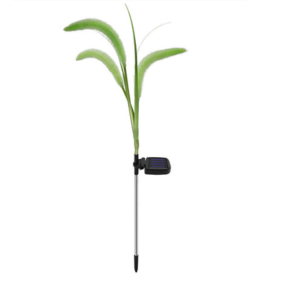 Lámpara Solar LED Decorativa con Pasto Artificial para Jardín - Image 5