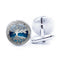 Time Stone Simple Tree Of Life Cufflinks JY006601 12style Diameter 1.6cm