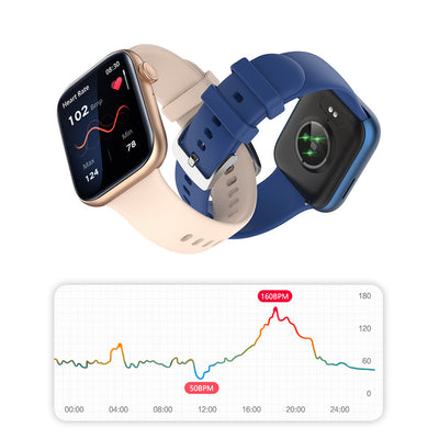 Reloj Inteligente Deportivo con Monitor de Frecuencia Cardíaca y Pantalla Completa - Image 10