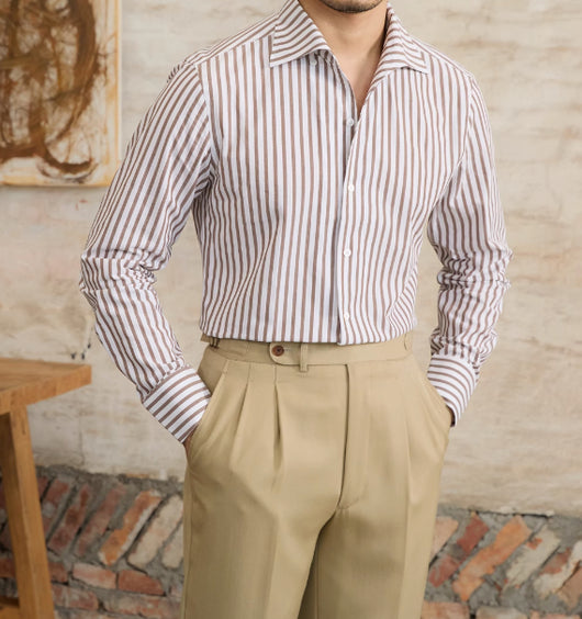 Camisa Slim a Rayas para el Día a Día - Image 7
