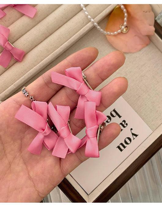 Set de 8 Pasadores de Lazo Rosa para Frente - Image 10