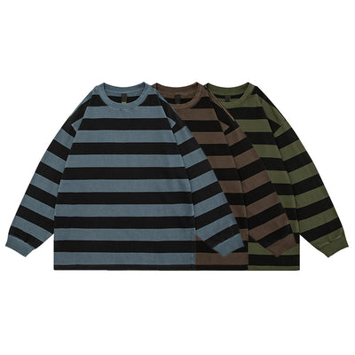 Remera Manga Larga Retro Americana Desgastada 330g - Image 5