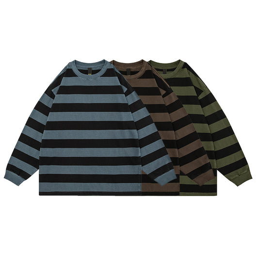 Remera Manga Larga Retro Americana Desgastada 330g - Image 5