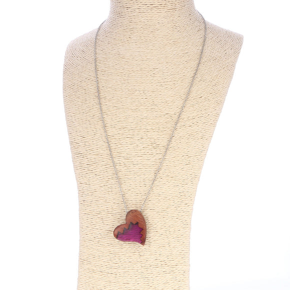 Collar Colgante de Resina con Diseño de Personalidad y Amor