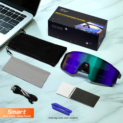 Gafas Inteligentes Deportivas con Bluetooth y Audio Integrado - Image 10