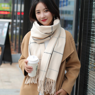 Chal de Invierno Tipo Cachemira para Mujer - Versátil y Abrigador - Image 8
