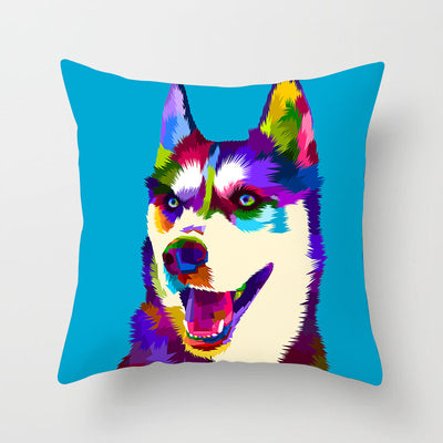 Funda de Almohada Cuadrada con Animales Estilo Nórdico - Image 8