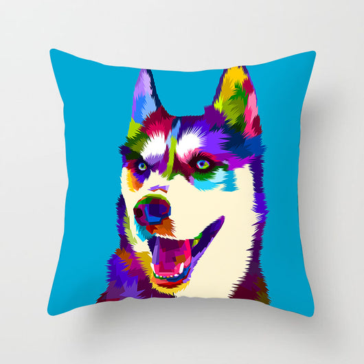 Funda de Almohada Cuadrada con Animales Estilo Nórdico - Image 8