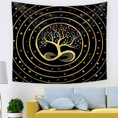 Tapiz Árbol de la Vida - Decoración Bohemia para Dormitorio y Sala - Image 5
