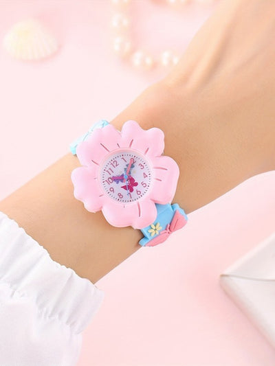 Reloj Infantil Flores Coloridas - Diseño Cute para Niñas Estudiantes - Image 17