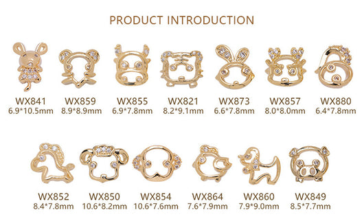 Kit de Herramientas de Diseño de Uñas con Temas del Zodiaco - Image 16