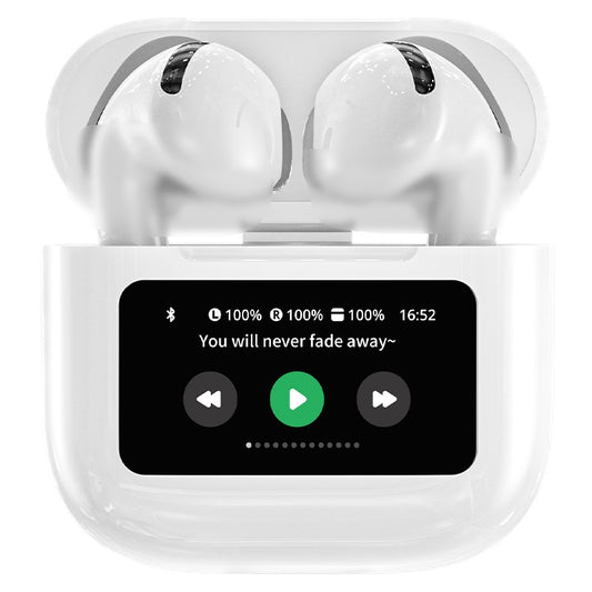 Auriculares Bluetooth con Pantalla Inteligente a Color - Batería Ultra Larga