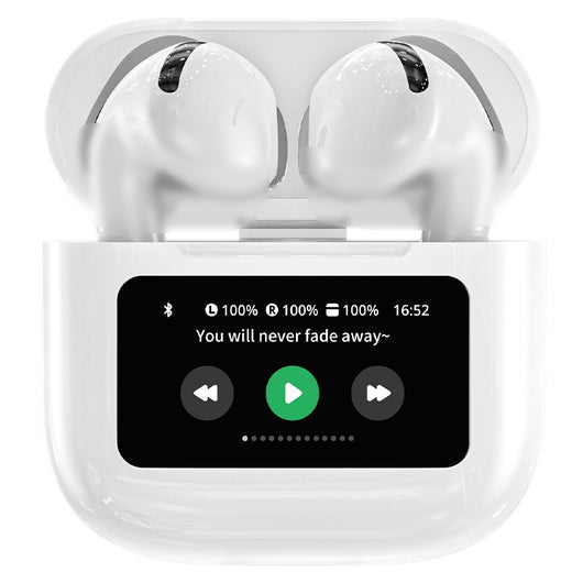 Auriculares Bluetooth con Pantalla Inteligente a Color - Batería Ultra Larga