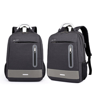 Mochila para Laptop con Carga USB en Tela Oxford - Image 7
